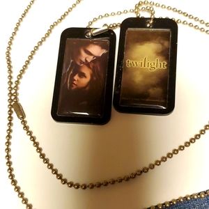 Twilight Dog Tags Necklace
